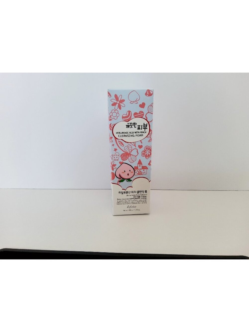 Hyaluronic Acid with Peach Cleansing Foam Face Cleanser 5.29 oz - Esfolio